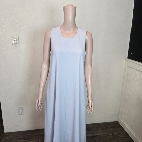 Mm Lafleur Dress Size Medium Gray Sleeveless Midi Nwt Read Description - Picture 4 of 17